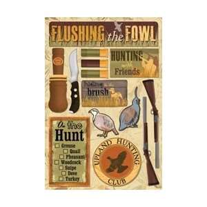  Karen Foster Hunting Cardstock Stickers 5.5X9 Upland Hunting 