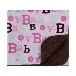  Circo Blanket Baby   Pink/Brown Baby