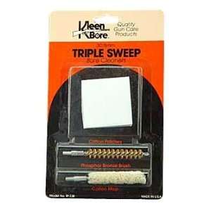   Triple Sweep Brush/Mop/Patch 30Cal Blister Card