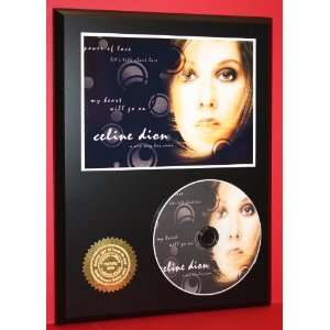  Celine Dion Limited Edition Picture Disc CD Rare Collectible Music 