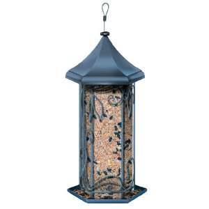 Opus Durable, Metal French Garden Lantern Bird Feeder, Rust Resistant 