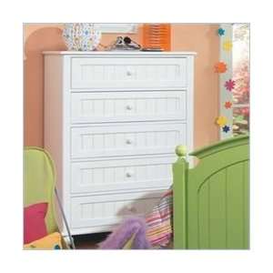  Green with Maple Top Lea My Style Kids 5 Drawer Chest 
