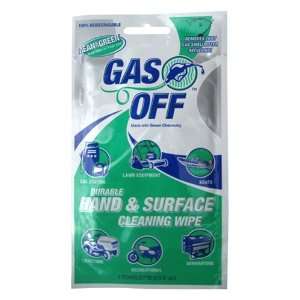  Nutek Gas Off Cleaning Wipe