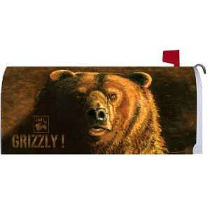  Mailbox Art Grizzly Bear By Custom Decor 18x21 Patio 