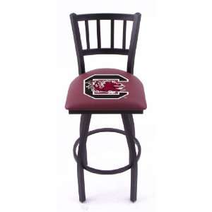 University of South Carolina Single ring 25 swivel bar stool with 
