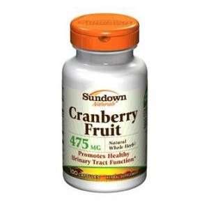   Sundown Cranberry Fruit Capsules 475mg 100