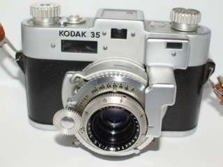 Vintage Kodak 35 film Camera for collection w case antique camera from 