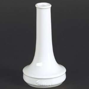 Bright White Vases   6 High   Hall China Company   2438 36  