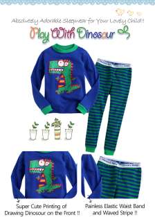 NWT Baby & Toddler Kids Boy Girl Sleepwear Pajama Set  Play with 