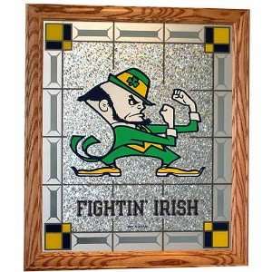 Notre Dame Fighting Irish Leprechaun Wall Plaque ():  
