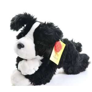  Border Collie Soft Toy Laying 35cm [Toy] Toys & Games
