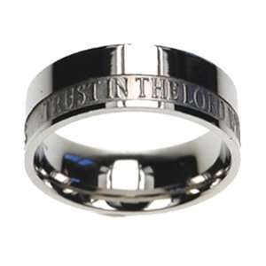  Mens Trust in the Lord Ring: Jewelry