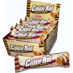 Labrada Nutrition Cookie Roll Bar, Raspberry Cheesecake, 12 Count 