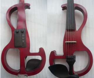 string 4/4 Electric Violin WHITE PINK BLACK ..ECT  