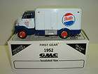 Pepsi Cola 1952 GMC Insulated Van Truck 1/34 1994 First Gear Model