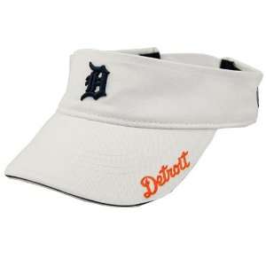  New Era Detroit Tigers White Bullpen Visor Hat