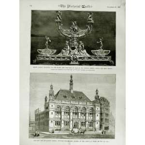   1882 CRADLE MAYORESS BELFAST COWAN LONDON SCHOOL WALES: Home & Kitchen