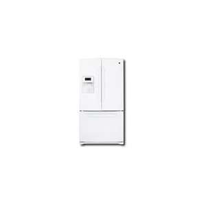  GE 259 Cu Ft French Door Refrigerator with Thru the Door 