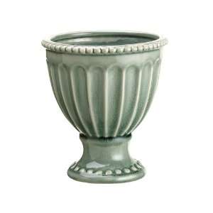  6dx7h Ceramic Fluted Urn Celadon (Pack of 8)