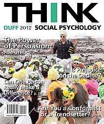 Think Social Psychology 2012 by Kimberley J. Duff 2011, Paperback 