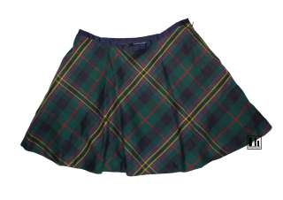 NWT Ralph Lauren Girls Tartan Plaid Skirt  