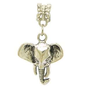    Hanging Elephant Charm   Fits Pandora Charm Bracelets: Jewelry