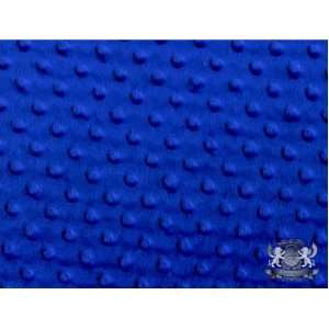  Minky Cuddle Dimple Dot ROYAL BLUE Fabric By the Yard 