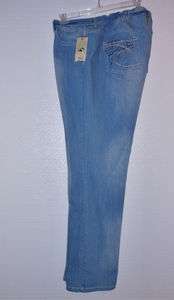 NWT REBA Reba McEntire Embroidered Pocket Stretch Jeans 22W  