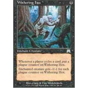    Magic: the Gathering   Withering Hex   Onslaught: Toys & Games