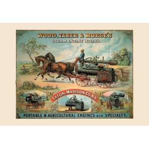   Wood, Taber and Morses Steam Engine Works 20x30 poster