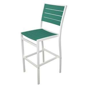   Euro Side Chair Outdoor Bar Stool 