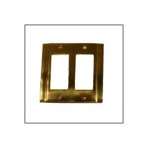 Brass Accents Switchplates M03 S3670 ; M03 S3670 Contemporary Double 