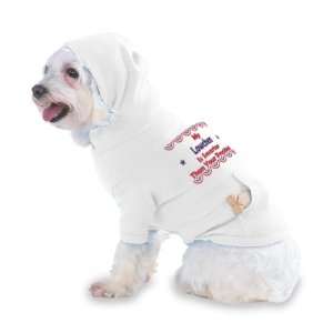   President Hooded T Shirt for Dog or Cat LARGE   WHITE: Pet Supplies