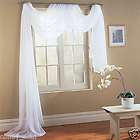 4Pc WHITE CURTAIN SOLID SHEER VOILE WINDOW PANEL NEW 58x84 A18840