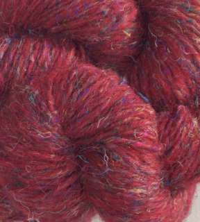 Wool Silk Blend Yarn – Crimson Tweed
