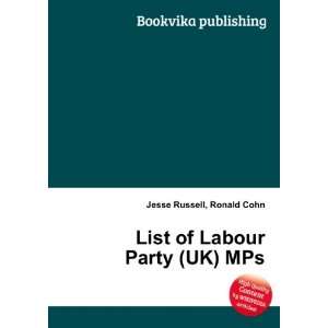  List of Labour Party (UK) MPs Ronald Cohn Jesse Russell 