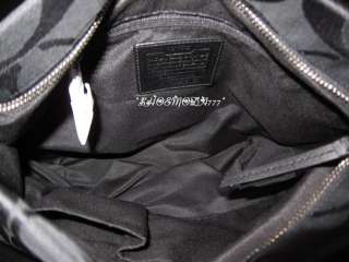 328 COACH Signature Duffle Bag Purse Hobo Messenger Convertible Sac 