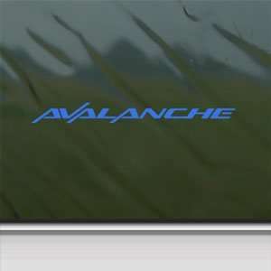  CHEVROLET AVALANCHE WINDSHIELD Blue Decal Window Blue 