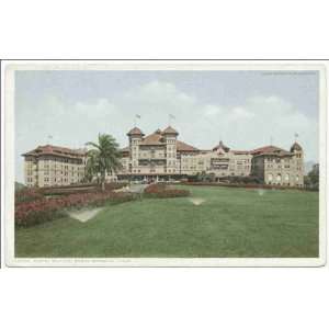  Reprint Hotel Potter, Santa Barbara, Calif 1898 1931