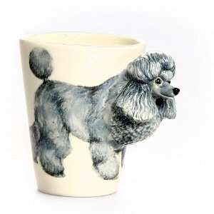 Silver Poodle Mug 