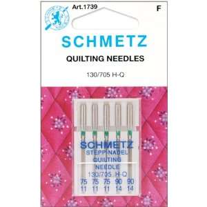  Schmetz Quilt Machine Needles 3 Size 11/75 & 2 Size 14/90 