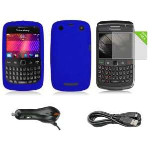 Blackberry Curve Apollo / Sedona / 9350 / 9360 Premium Skin Case Blue 