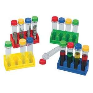  Super Science Test Tubes With Trays   Teaching Supplies 
