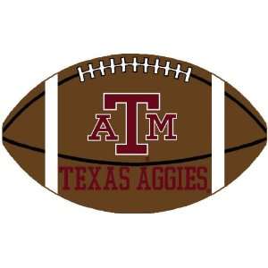 Texas A&M Aggies ( University Of ) NCAA 3.5x6 ft. Football Rug 