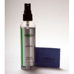 Optical Lens Cleaning Kit with 1 oz. and 4 oz. Cleaner and Microfiber 