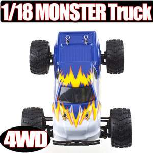E18MT 1/18 118 Monster Truck RTR 4WD BUGGY CAR truggy 2.4G RC Bigfoot 