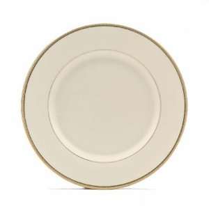  Lenox Tuxedo Gold Banded Ivory China Dinner Plate: Kitchen 