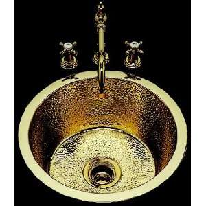   CS450 WC Round Bar Sink w/Clips, Weathered Copper