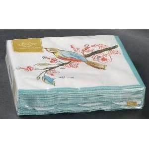  Lenox China Chirp Paper Cocktail Napkin Package, Fine 
