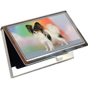  Papillon Business Card / Credit Card Case: Office Products